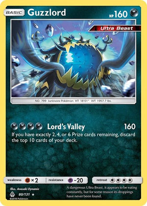 Pokemon TCG - SM - Forbidden Light - Guzzlord - 80/131 - Reverse Holofoil