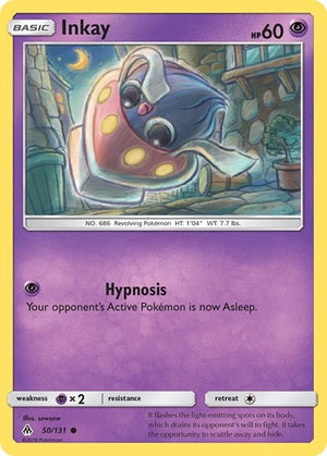 Pokemon TCG - SM - Forbidden Light - Inkay - 50/131 - Reverse Holofoil