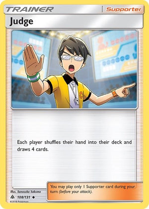 Pokemon TCG - SM - Forbidden Light - Judge - 108/131 - Reverse Holofoil