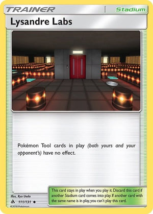 Pokemon TCG - SM - Forbidden Light - Lysandre Labs - 111/131 - Reverse Holofoil