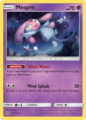 Pokemon TCG - SM - Forbidden Light - Mesprit - 42/131