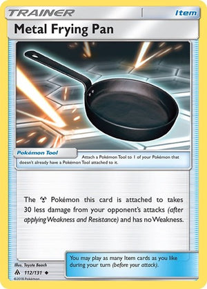 Pokemon TCG - SM - Forbidden Light - Metal Frying Pan - 112/131