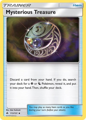 Pokemon TCG - SM - Forbidden Light - Mysterious Treasure - 113/131 - Reverse Holofoil