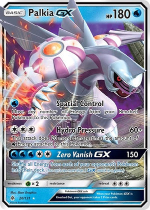 Pokemon TCG - SM - Forbidden Light - Palkia GX - 20/131 - Holofoil