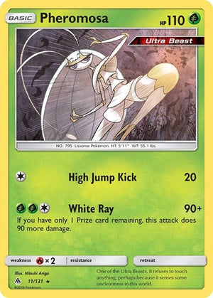 Pokemon TCG - SM - Forbidden Light - Pheromosa - 11/131 - Reverse Holofoil