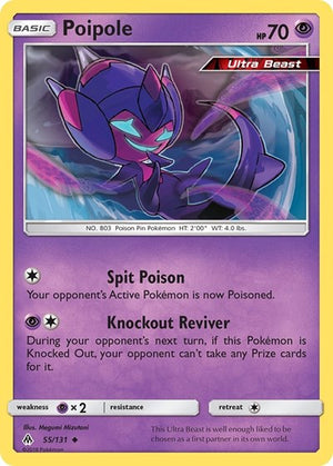 Pokemon TCG - SM - Forbidden Light - Poipole - 55/131 - Reverse Holofoil