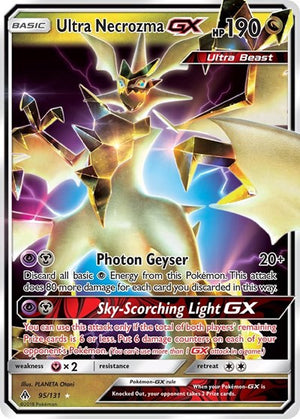 Pokemon TCG - SM - Forbidden Light - Ultra Necrozma GX - 95/131 - Holofoil