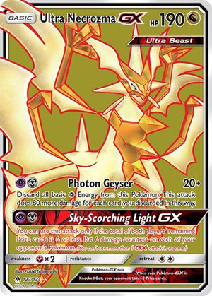 Pokemon TCG - SM - Forbidden Light - Ultra Necrozma GX - 127/131 - Holofoil