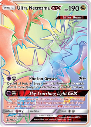 Pokemon TCG - SM - Forbidden Light - Ultra Necrozma GX - 140/131 - Holofoil