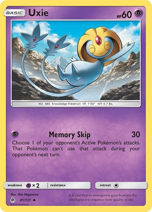 Pokemon TCG - SM - Forbidden Light - Uxie - 41/131 - Reverse Holofoil