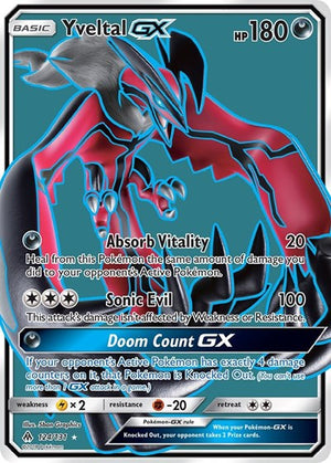 Pokemon TCG - SM - Forbidden Light - Yveltal GX - 124/131 - Holofoil