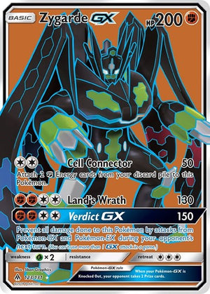 Pokemon TCG - SM - Forbidden Light - Zygarde GX - 123/131 - Holofoil