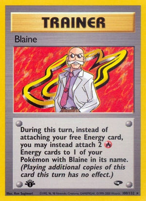 Pokemon TCG - Gym Challenge - Blaine - 100/132 - Unlimited