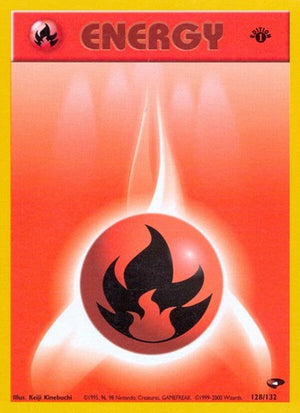 Pokemon TCG - Gym Challenge - Fire Energy - 128/132 - Unlimited
