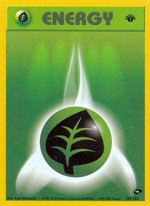 Pokemon TCG - Gym Challenge - Grass Energy - 129/132 - Unlimited