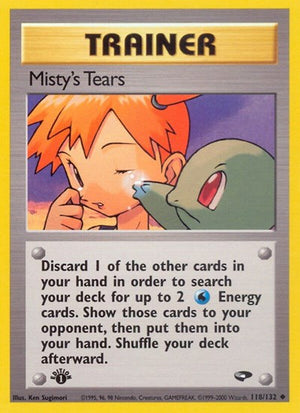 Pokemon TCG - Gym Challenge - Misty's Tears - 118/132 - Unlimited