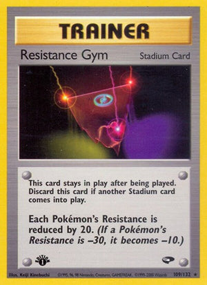 Pokemon TCG - Gym Challenge - Resistance Gym - 109/132 - Unlimited