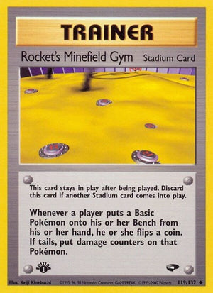 Pokemon TCG - Gym Challenge - Rocket's Minefield Gym - 119/132 - Unlimited