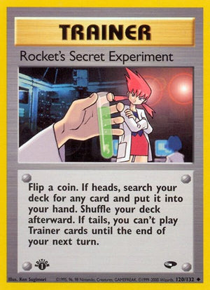 Pokemon TCG - Gym Challenge - Rocket's Secret Experiment - 120/132 - 1st Edition