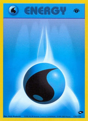 Pokemon TCG - Gym Challenge - Water Energy - 132/132 - Unlimited