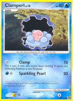 Pokemon TCG - Great Encounters - Clamperl - 64/106
