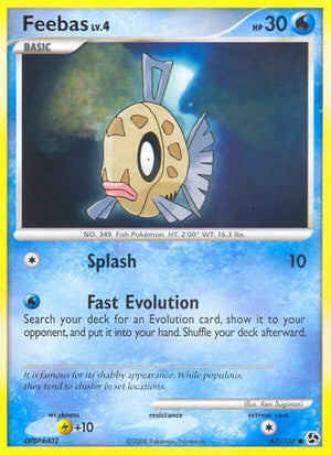 Pokemon TCG - Great Encounters - Feebas - 67/106