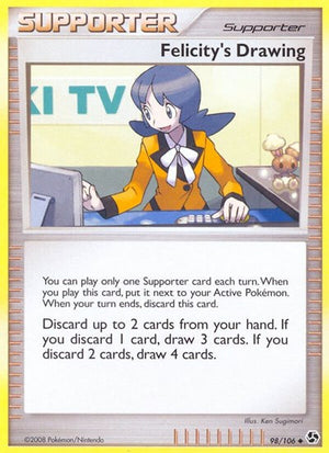 Pokemon TCG - Great Encounters - Felicity's Drawing - 98/106