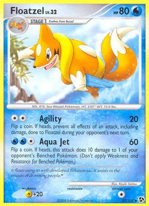 Pokemon TCG - Great Encounters - Floatzel - 37/106