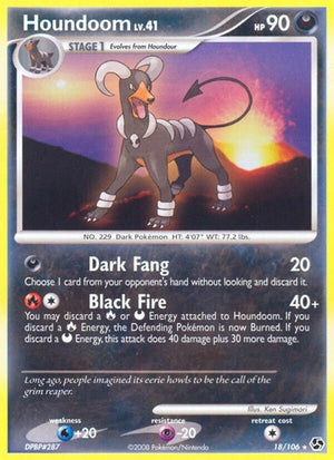 Pokemon TCG - Great Encounters - Houndoom - 18/106