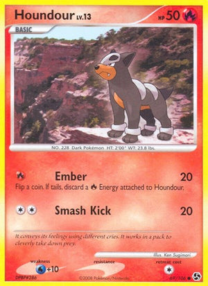 Pokemon TCG - Great Encounters - Houndour - 69/106