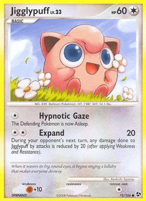 Pokemon TCG - Great Encounters - Jigglypuff - 72/106