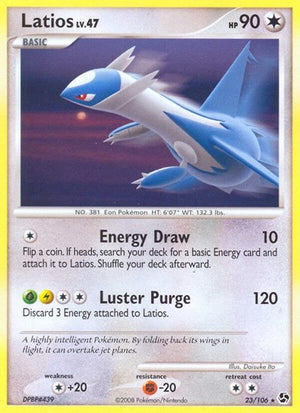 Pokemon TCG - Great Encounters - Latios - 23/106