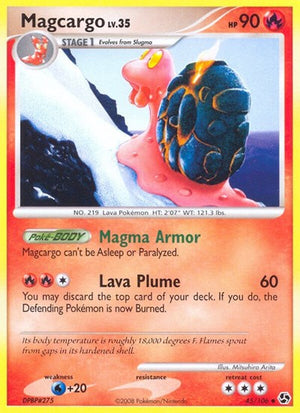 Pokemon TCG - Great Encounters - Magcargo - 45/106