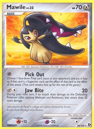 Pokemon TCG - Great Encounters - Mawile - 24/106