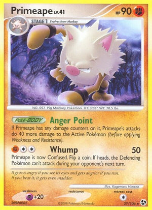 Pokemon TCG - Great Encounters - Primeape - 27/106