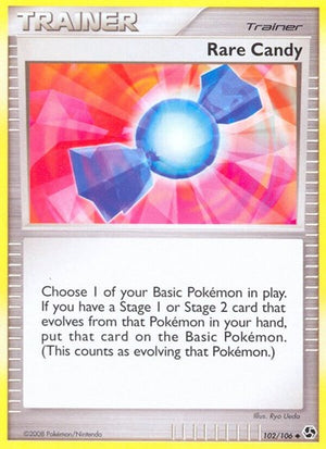 Pokemon TCG - Great Encounters - Rare Candy - 102/106