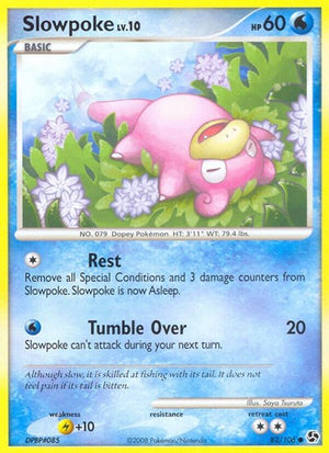 Pokemon TCG - Great Encounters - Slowpoke - 82/106