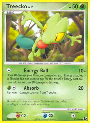 Pokemon TCG - Great Encounters - Treecko - 90/106