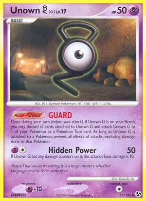 Pokemon TCG - Great Encounters - Unown - 57/106