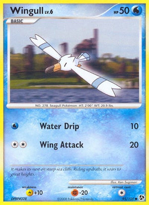 Pokemon TCG - Great Encounters - Wingull - 95/106