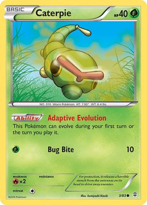 Pokemon TCG - Generations - Caterpie - 3/83
