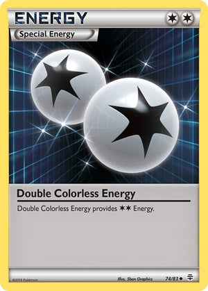Pokemon TCG - Generations - Double Colorless Energy - 74/83 - Reverse Holofoil