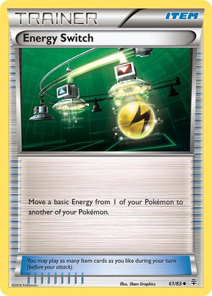 Pokemon TCG - Generations - Energy Switch - 61/83 - Reverse Holofoil