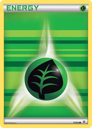 Pokemon TCG - Generations - Grass Energy - 75/83 - Reverse Holofoil