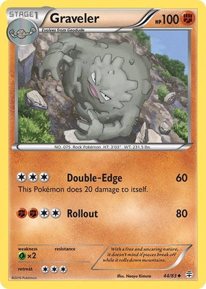 Pokemon TCG - Generations - Graveler - 44/83