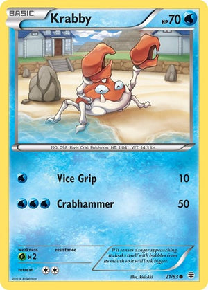 Pokemon TCG - Generations - Krabby - 21/83