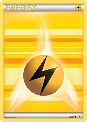 Pokemon TCG - Generations - Lightning Energy - 78/83
