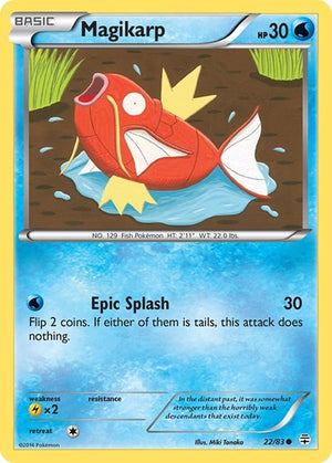 Pokemon TCG - Generations - Magikarp - 22/83 - Reverse Holofoil