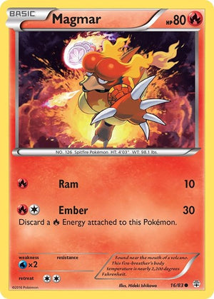 Pokemon TCG - Generations - Magmar - 16/83