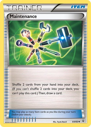 Pokemon TCG - Generations - Maintenance - 64/83 - Reverse Holofoil